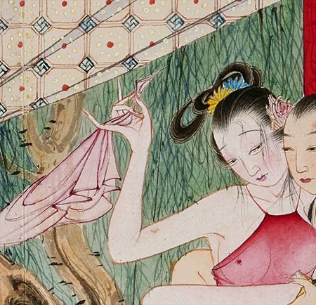 奎文-迫于无奈胡也佛画出《金瓶梅秘戏图》，却因此成名，其绘画价值不可估量